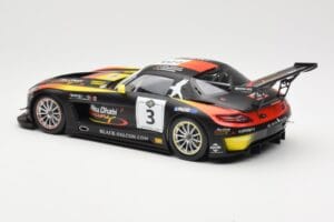 Mercedes SLS AMG GT3 #3 Team Abu Dhabi By Black Falcon K. Al Qubaisi / M. Bleekemolen / B. Schneider Winners Gulf 12 Hours Ab — immagine 5 di 6