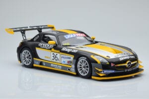 Mercedes SLS AMG GT3 Team Erebus Motorsport #36 B. Schneider / A. Jager / C. Roloff Winners Bathurst 12 Hours 2013 Minichamps — immagine 4 di 6