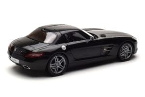 Mercedes SLS AMG Obsidian Nero Metallizzato Minichamps 1:18 B66960042 Pressofusione — immagine 3 di 7