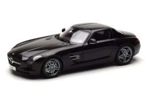 Mercedes SLS AMG Obsidian Nero Metallizzato Minichamps 1:18 B66960042