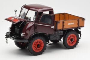 Mercedes Unimog 401 With Westfalia Cabin Schuco 1:18 450014300 Pressofusione — immagine 2 di 8