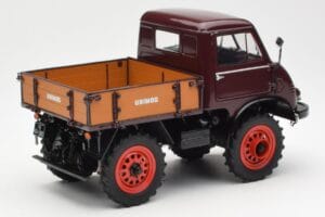 Mercedes Unimog 401 With Westfalia Cabin Schuco 1:18 450014300 Pressofusione — immagine 3 di 8