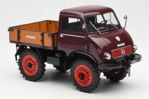 Mercedes Unimog 401 With Westfalia Cabin Schuco 1:18 450014300 Pressofusione — immagine 6 di 8