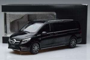 Mercedes V-Class W447 V260L Nero OEM 1:18 QALCN89911150 Pressofusione — immagine 8 di 8