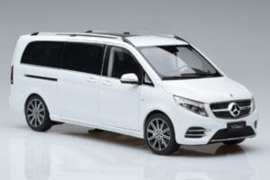 Mercedes V-Class W447 V260L Bianco OEM 1:18 QALCN89911149 Pressofusione — immagine 6 di 8