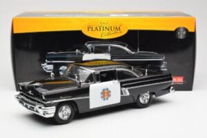 Mercury Montclair Hardtop Auto della Polizia Sun Star 1:18 5146 Pressofusione — immagine 7 di 7