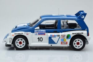 MG Metro 6R4 #10 M. Wilson / N. Harris RAC Rally 1986 IXO 1:18 18RMC068A Pressofusione — immagine 3 di 6