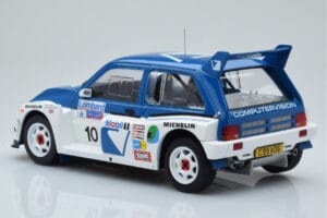 MG Metro 6R4 #10 M. Wilson / N. Harris RAC Rally 1986 IXO 1:18 18RMC068A Pressofusione — immagine 5 di 6