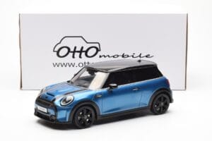 Mini Cooper S F56 Island Blu Otto 1:18 OT982 Resina — immagine 6 di 6