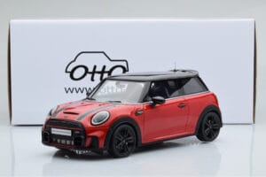 Mini Cooper S JCW F56 Rosso Otto 1:18 OT984 Resina — immagine 6 di 6