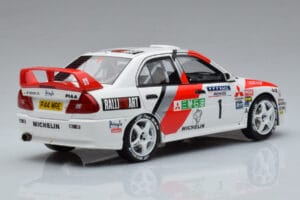 Mitsubishi Lancer Evo 4 T. Makinen / S. Harjanne Rally Catalunya 1997 Otto 1:18 OT409 Resina — immagine 2 di 6