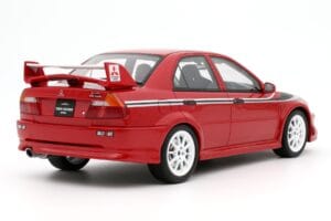 Mitsubishi Lancer Evolution VI CP9A Tommi Makinen Edition Rosso Otto 1:18 OT422 Resina — immagine 2 di 5