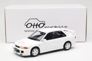 Mitsubishi Lancer Evo III Scotia Bianco Otto 1:18 OT1065 Resina — immagine 6 di 6