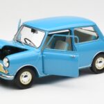Morris Mini Minor Blu Kyosho 1:18 08964BL - image 2 of 8