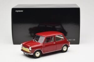 Morris Mini Minor Rosso Kyosho 1:18 08964R Pressofusione — immagine 8 di 8