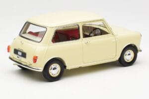 Morris Mini Minor Bianco Kyosho 1:18 08964W Pressofusione — immagine 3 di 8