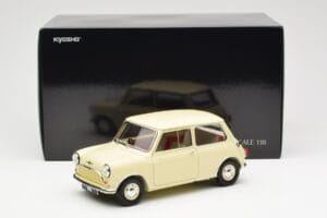 Morris Mini Minor Bianco Kyosho 1:18 08964W Pressofusione — immagine 8 di 8