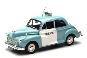 Morris Minor Polizia Blu & Bianco Minichamps 1:18