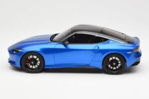 Nissan Fairlady Z Z35 Bayside Blu GT Spirit 1:18 GT387 Resina — immagine 3 di 6