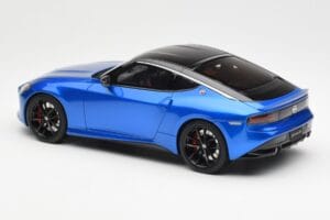 Nissan Fairlady Z Z35 Bayside Blu GT Spirit 1:18 GT387 Resina — immagine 5 di 6