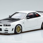Nissan Skyline GT-R R34 Nismo Z-Tune Bianco MotorHelix 1:18