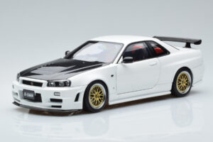 Nissan Skyline GT-R R34 Nismo Z-Tune Bianco MotorHelix 1:18