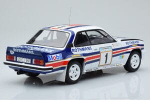Opel Ascona 400 Rothmans #1 W. Rohrl / C. Geistdorfer Rally Acropolis 1982 IXO 1:18 18RMC097A Pressofusione — immagine 2 di 6