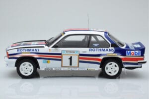 Opel Ascona 400 Rothmans #1 W. Rohrl / C. Geistdorfer Rally Acropolis 1982 IXO 1:18 18RMC097A Pressofusione — immagine 3 di 6