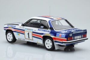 Opel Ascona 400 Rothmans #1 W. Rohrl / C. Geistdorfer Rally Acropolis 1982 IXO 1:18 18RMC097A Pressofusione — immagine 5 di 6