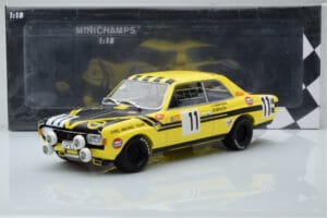 Opel Commodore A Steinmetz #11 E. von Bayern / Johansson 24 Hours of Spa 1970 Minichamps 1:18 155704611 Pressofusione — immagine 6 di 6