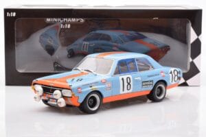 Opel Commodore A Steinmetz Gulf #18 Joossens / Byttebier 24 Hours of Spa 1971 Minichamps 1:18 155714618 Pressofusione — immagine 6 di 6