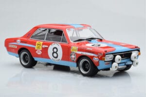 Opel Commodore A Steinmetz #8 Tuerlinx / T. Pilette 24 Hours of Spa 1972 Minichamps 1:18 155724608 Pressofusione — immagine 4 di 6