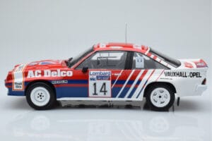 Opel Manta 400 #14 J. McRae / I. Grindrod RAC Rally 1985 IXO 1:18 18RMC098 Pressofusione — immagine 3 di 6