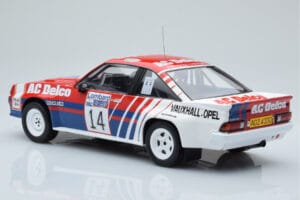 Opel Manta 400 #14 J. McRae / I. Grindrod RAC Rally 1985 IXO 1:18 18RMC098 Pressofusione — immagine 5 di 6