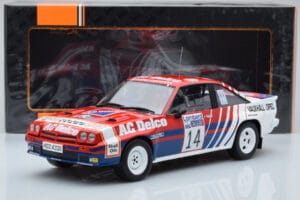 Opel Manta 400 #14 J. McRae / I. Grindrod RAC Rally 1985 IXO 1:18 18RMC098 Pressofusione — immagine 6 di 6