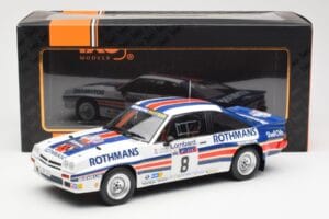 Opel Manta 400 Rothmans #8 J. McRae / I. Grindrod Lombard RAC Rally 1983 IXO 1:18 18RMC038A Pressofusione — immagine 6 di 6