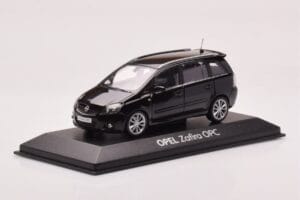 Opel Zafira B OPC Nero Minichamps 1:43 1799622 Pressofusione — immagine 2 di 4