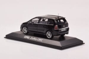 Opel Zafira B OPC Nero Minichamps 1:43 1799622 Pressofusione — immagine 3 di 4