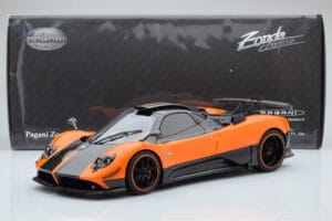 Pagani Zonda Cinque Arancio St Tropez Almost Real 1:18 850603001 Pressofusione — immagine 2 di 8