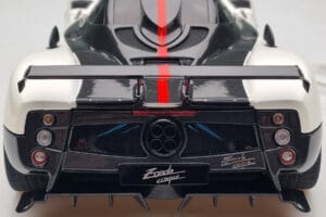 Pagani Zonda Cinque Bianco Benny Almost Real 1:18 850601001 Pressofusione — immagine 11 di 12