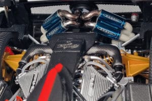 Pagani Zonda Cinque Bianco Benny Almost Real 1:18 850601001 Pressofusione — immagine 9 di 12