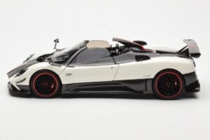 Pagani Zonda Cinque Roadster Bianco Benny Almost Real 1:18 850611001 Pressofusione — immagine 4 di 8
