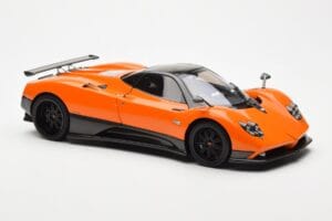 Pagani Zonda F Arancio St Tropez Almost Real 1:18 850409001 Pressofusione — immagine 6 di 8
