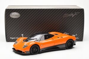 Pagani Zonda F Arancio St Tropez Almost Real 1:18 850409001 Pressofusione — immagine 8 di 8