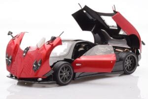 Pagani Zonda F Rosso Monza Almost Real 1:18 850406001 Pressofusione — immagine 2 di 8
