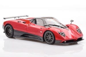 Pagani Zonda F Rosso Monza Almost Real 1:18 850406001 Pressofusione — immagine 6 di 8