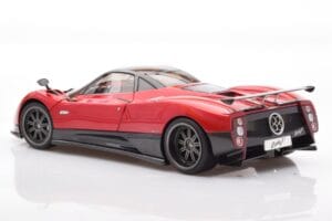 Pagani Zonda F Rosso Monza Almost Real 1:18 850406001 Pressofusione — immagine 7 di 8