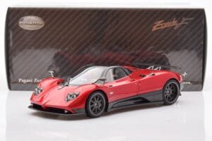 Pagani Zonda F Rosso Monza Almost Real 1:18 850406001 Pressofusione — immagine 8 di 8