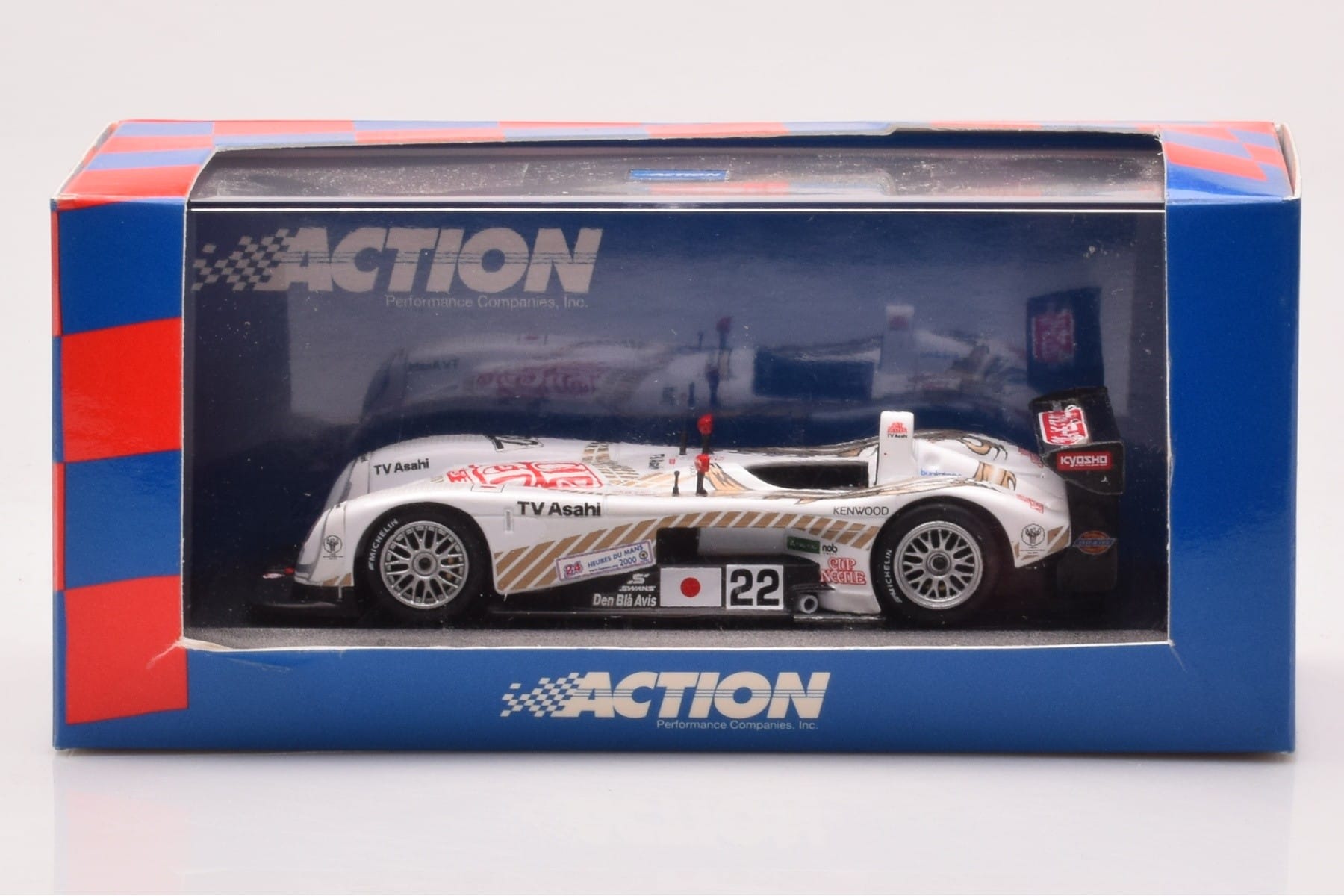 Panoz LMP Roadster Team Dragon 24 Hours of Le Mans 2000 Minichamps 1:43 PANOZ-263975 Pressofusione — immagine 4 di 4