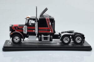 Peterbilt 359 Nero Rosso IXO 1:43 TR158 Pressofusione — immagine 2 di 4